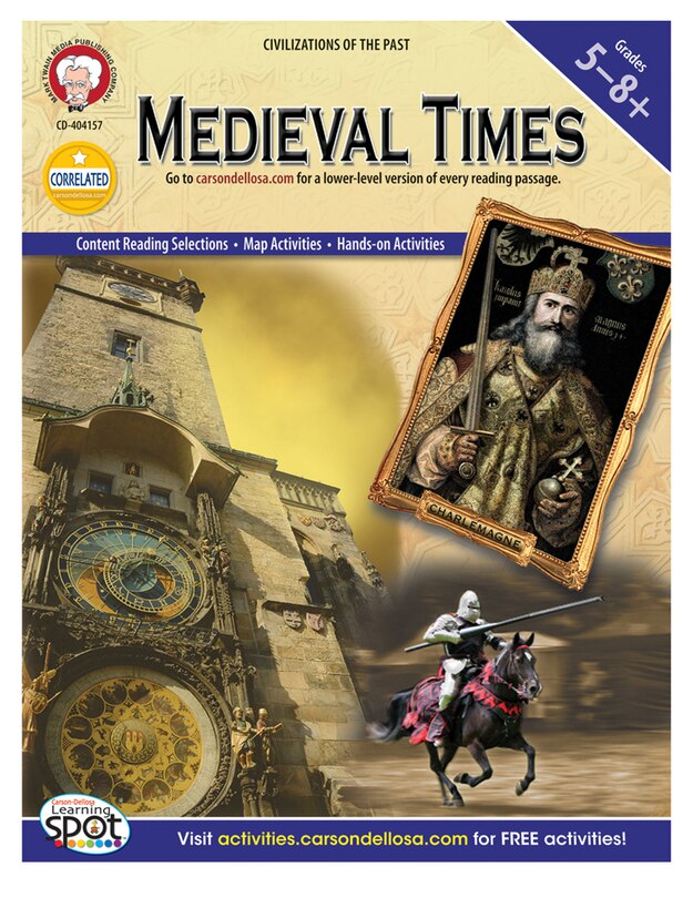 Front cover_Medieval Times, Grades 5 - 8