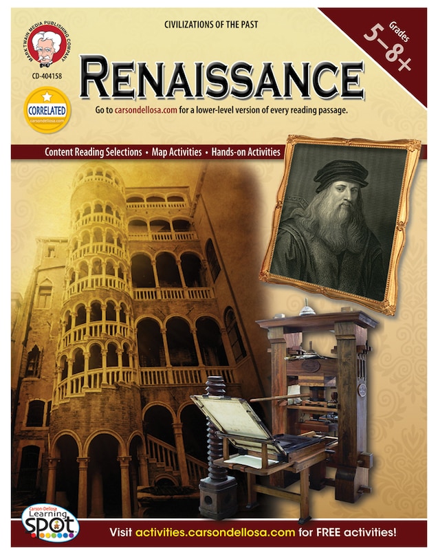 Front cover_Renaissance, Grades 5 - 8