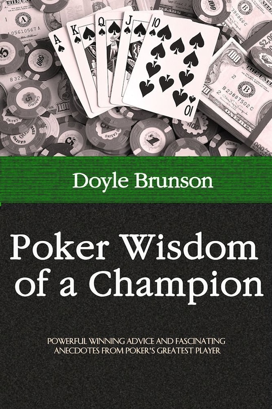 Front cover_Poker Wisdom of a Champion