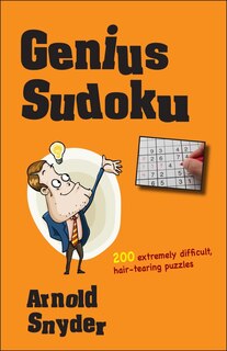 Front cover_Genius Sudoku