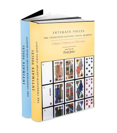 Couverture_Intimate Voices: The Twentieth-Century String Quartet [2 volume set]