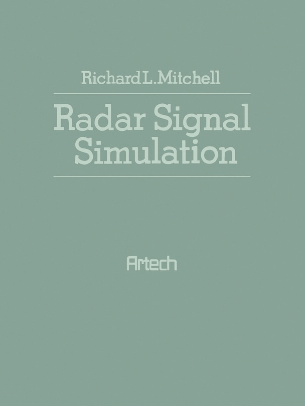 Couverture_Radar Signal Simulation