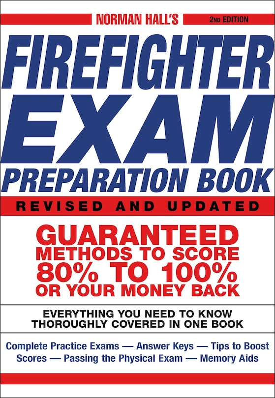 Front cover_Norman Hall's Firefighter Exam Preparation Book