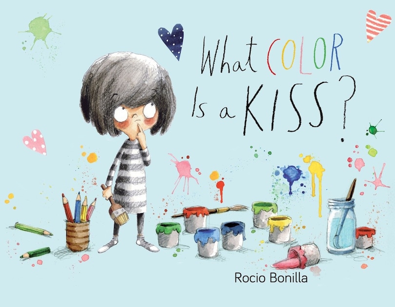 Front cover_What Color Is A Kiss?