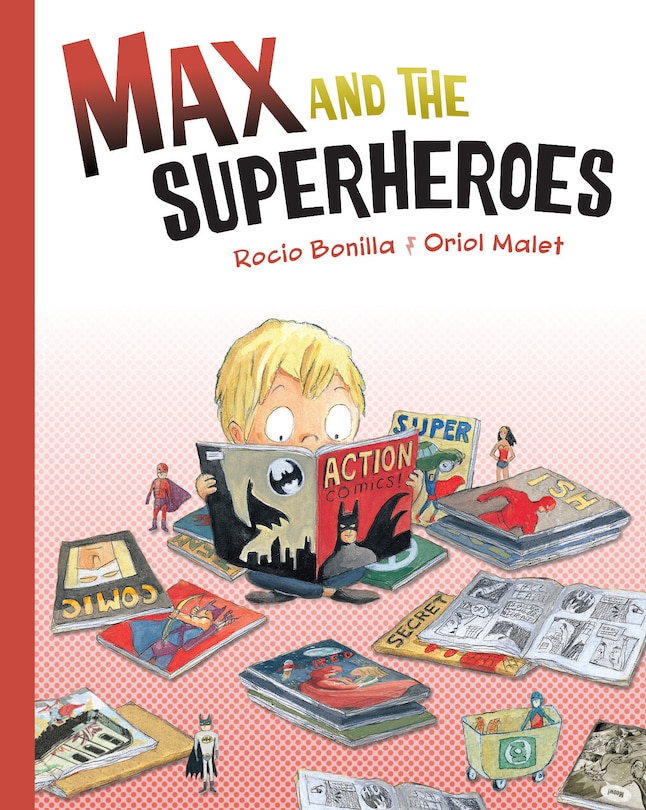 Front cover_Max And The Superheroes