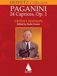 Couverture_24 Caprices For Violin Solo