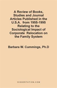 Front cover_A Review of Books, Studies and Journal Articles Published in the U.S.A. from 1955-1995 Relating to the