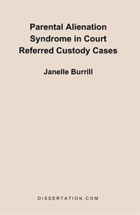 Front cover_Parental Alienation Syndrome In Court Referred Custody Cases