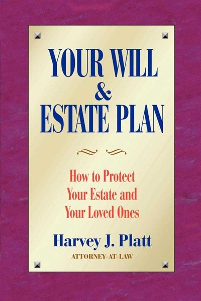 Front cover_Your Will And Estate Plan
