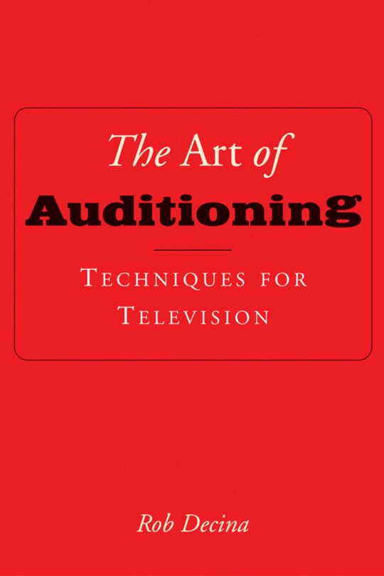 Front cover_The Art of Auditioning