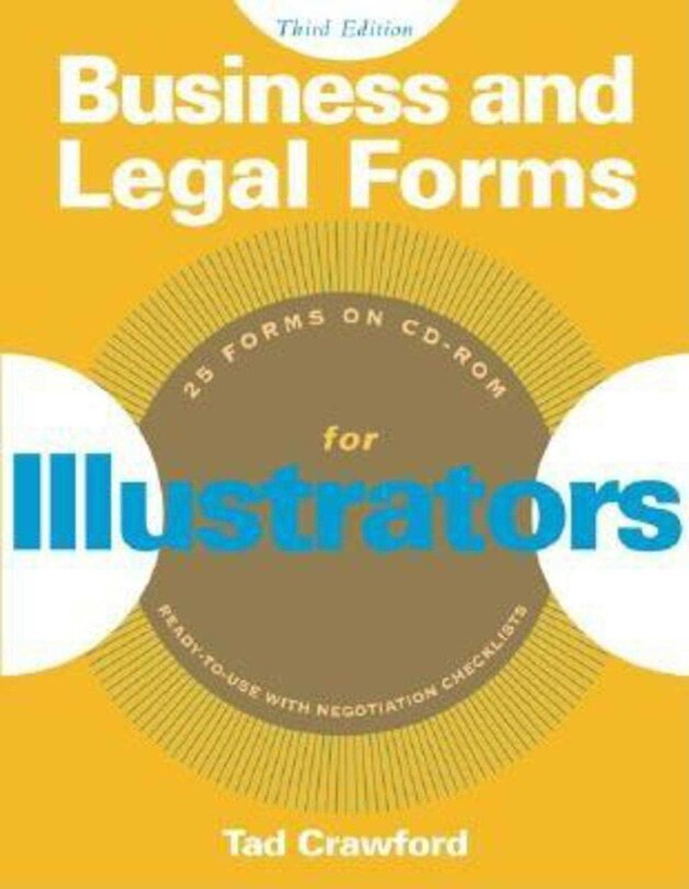 Front cover_Business and Legal Forms for Illustrators