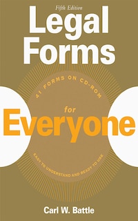 Front cover_Legal Forms for Everyone