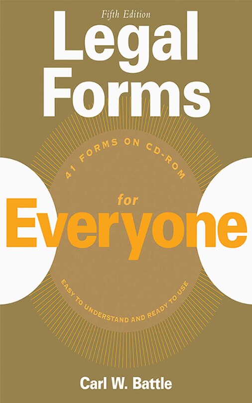 Front cover_Legal Forms for Everyone