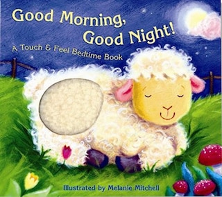 Good Morning, Good Night Large Edition: A Touch and Feel Bedtime Book