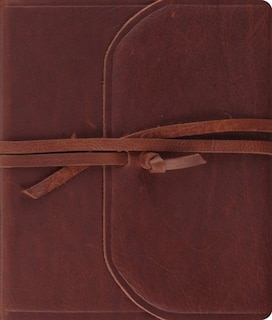 Couverture_ESV Journaling Bible (Brown, Flap with Strap)