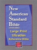 Large Print Ultrathin Reference Bible-nasb With Other