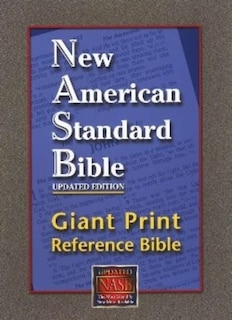 Giant Print Reference Bible-nasb