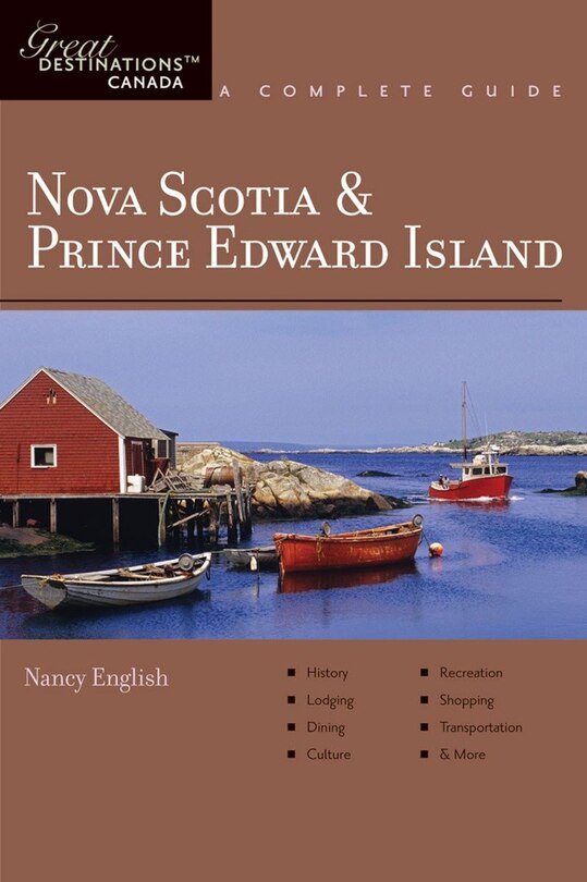 Front cover_Great Destinations Nova Scotia And Prince Edward Island