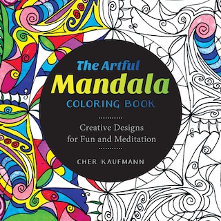 Front cover_The Artful Mandala Coloring Book