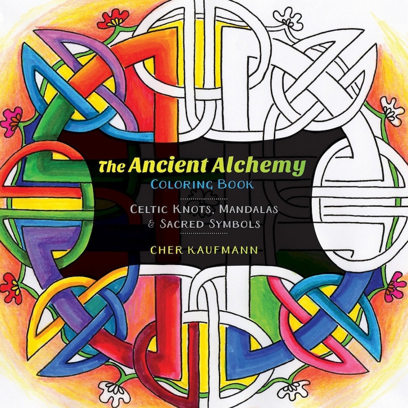 Couverture_The Ancient Alchemy Coloring Book