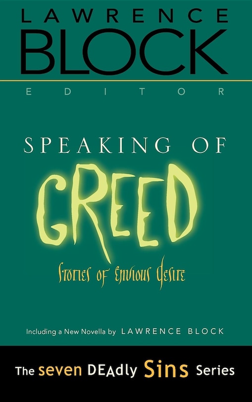 Front cover_Speaking of Greed