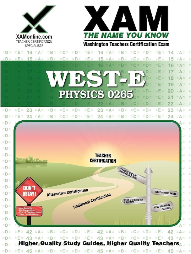 Front cover_West-E Physics 0265 Teacher Certification Test Prep Study Guide