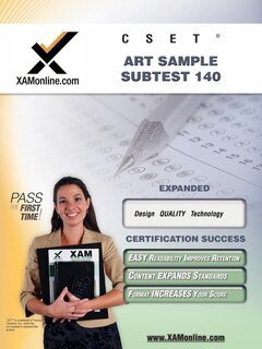 Couverture_Cset Art Sample Subtest 140 Teacher Certification Test Prep Study Guide