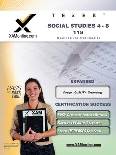 Front cover_TExES Social Studies 4-8 118 Teacher Certification Test Prep Study Guide
