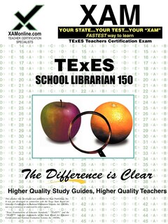 Front cover_TExES School Librarian 150 Teacher Certification Test Prep Study Guide