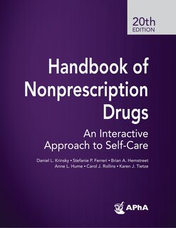 Front cover_Handbook Of Nonprescription Drugs