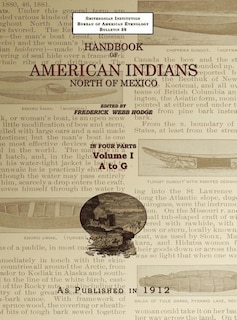 Front cover_Handbook of American Indians Volume 1