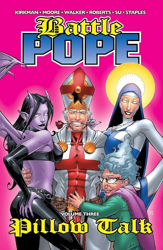 Front cover_Battle Pope Volume 3: Pillow Talk
