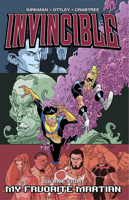 Front cover_Invincible Volume 8: My Favorite Martian