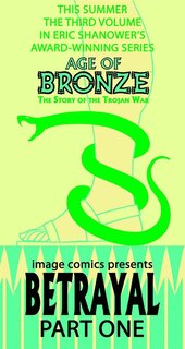 Front cover_Age Of Bronze Volume 3: Betrayal