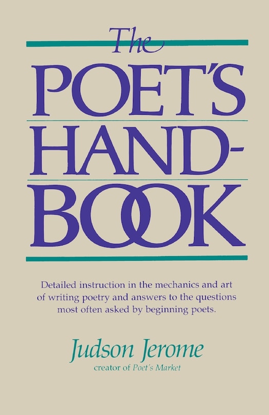 Couverture_The Poet's Handbook