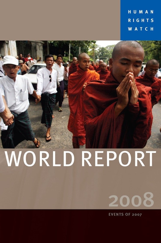 Couverture_Human Rights Watch World Report 2008