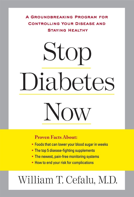 Front cover_Stop Diabetes Now