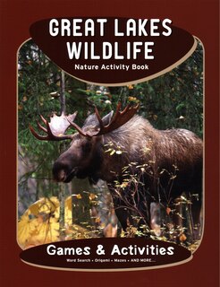 Front cover_Great Lakes Wildlife Nature Activity Book