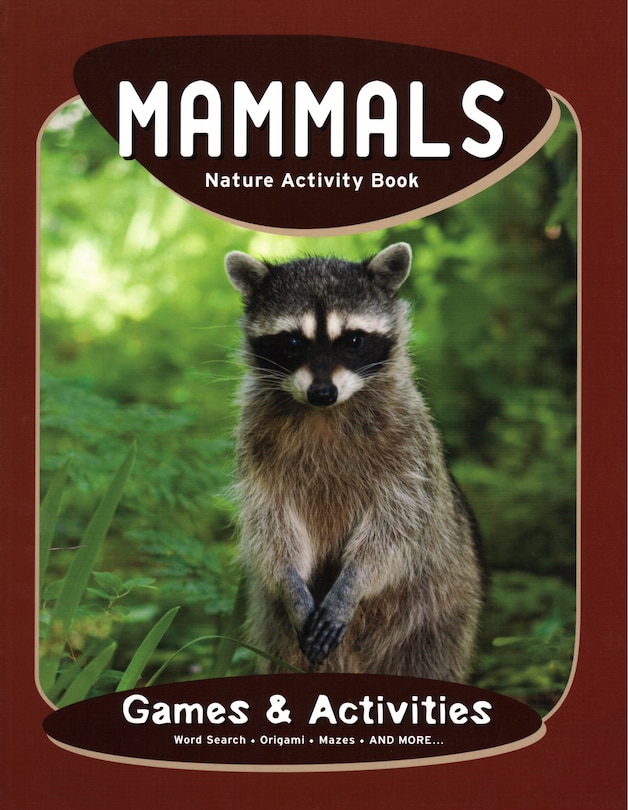 Front cover_Mammals Nature Activity Book, 2nd Ed