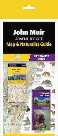 John Muir Adventure Set: Trail Map & Wildlife Guide