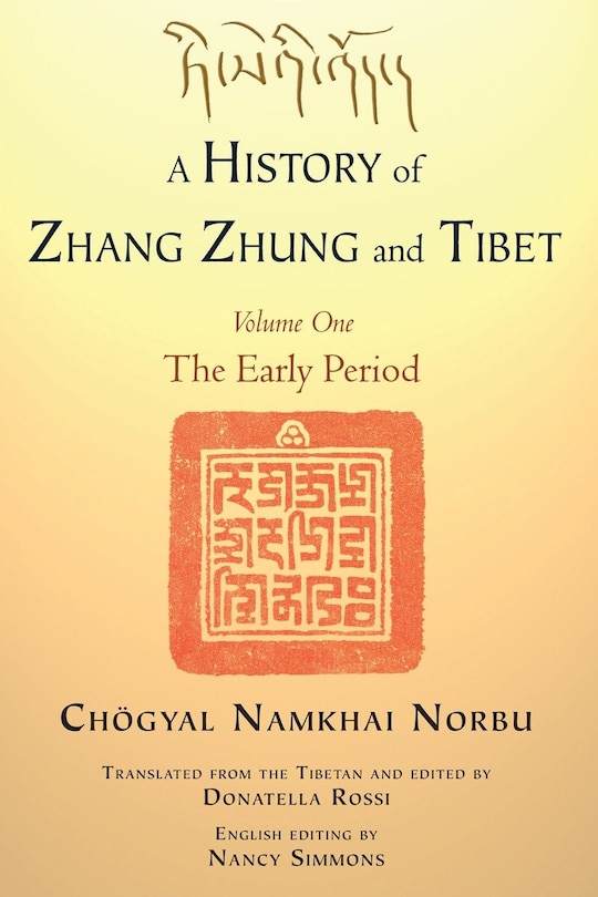 Front cover_A History Of Zhang Zhung And Tibet, Volume One