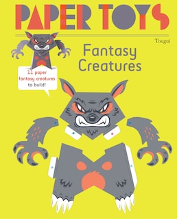 Front cover_Paper Toys: Fantasy Creatures