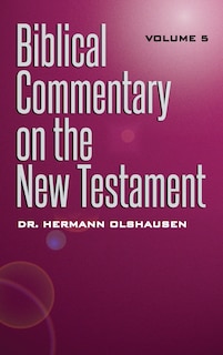 Front cover_Biblical Commentary on the New Testament Vol. 5