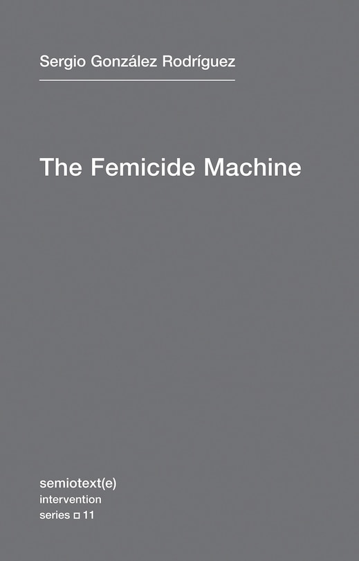 Front cover_The Femicide Machine