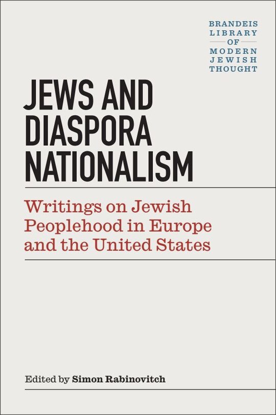 Front cover_Jews and Diaspora Nationalism