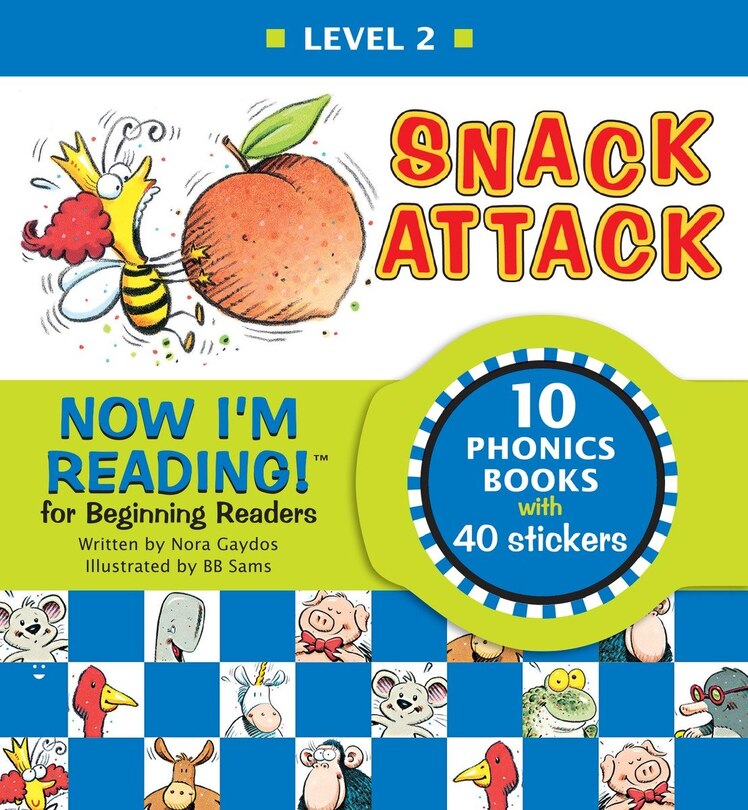 Front cover_Now I'm Reading! Level 2: Snack Attack