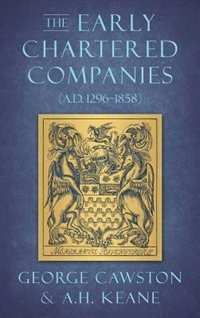 Front cover_The Early Chartered Companies