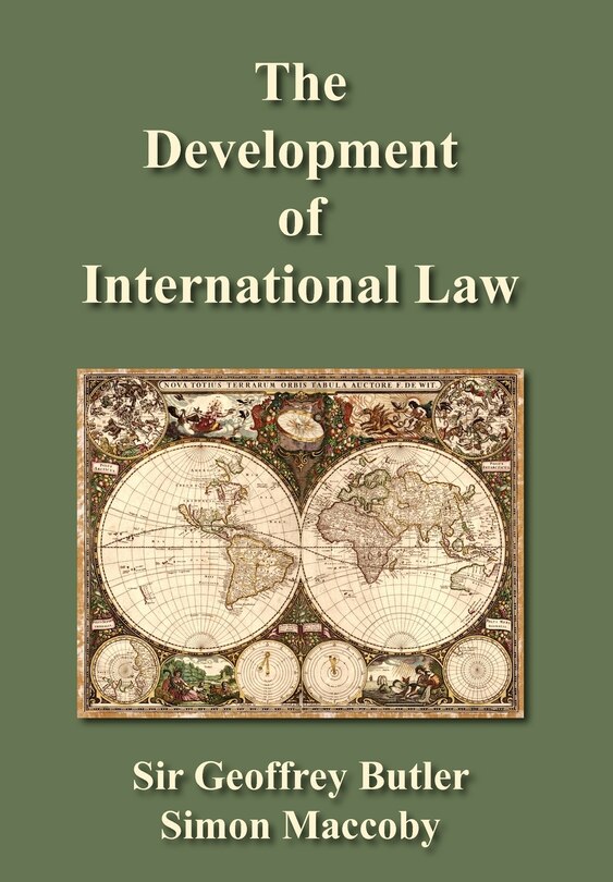 Front cover_The Development of International Law