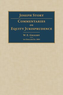 Front cover_Commentaries on Equity Jurisprudence
