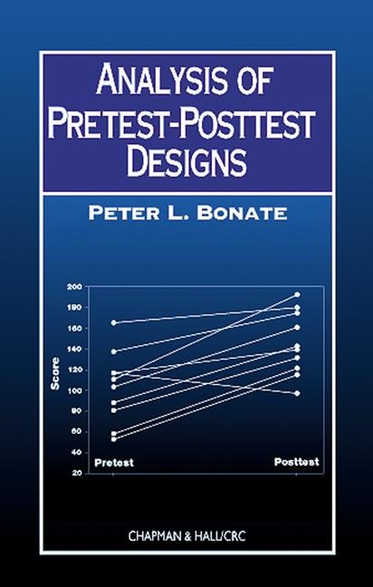 Couverture_Analysis of Pretest-Posttest Designs